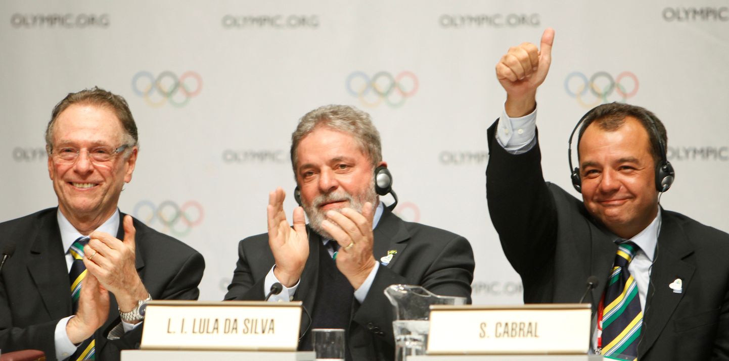 Carlos Nuzman (vasakul).