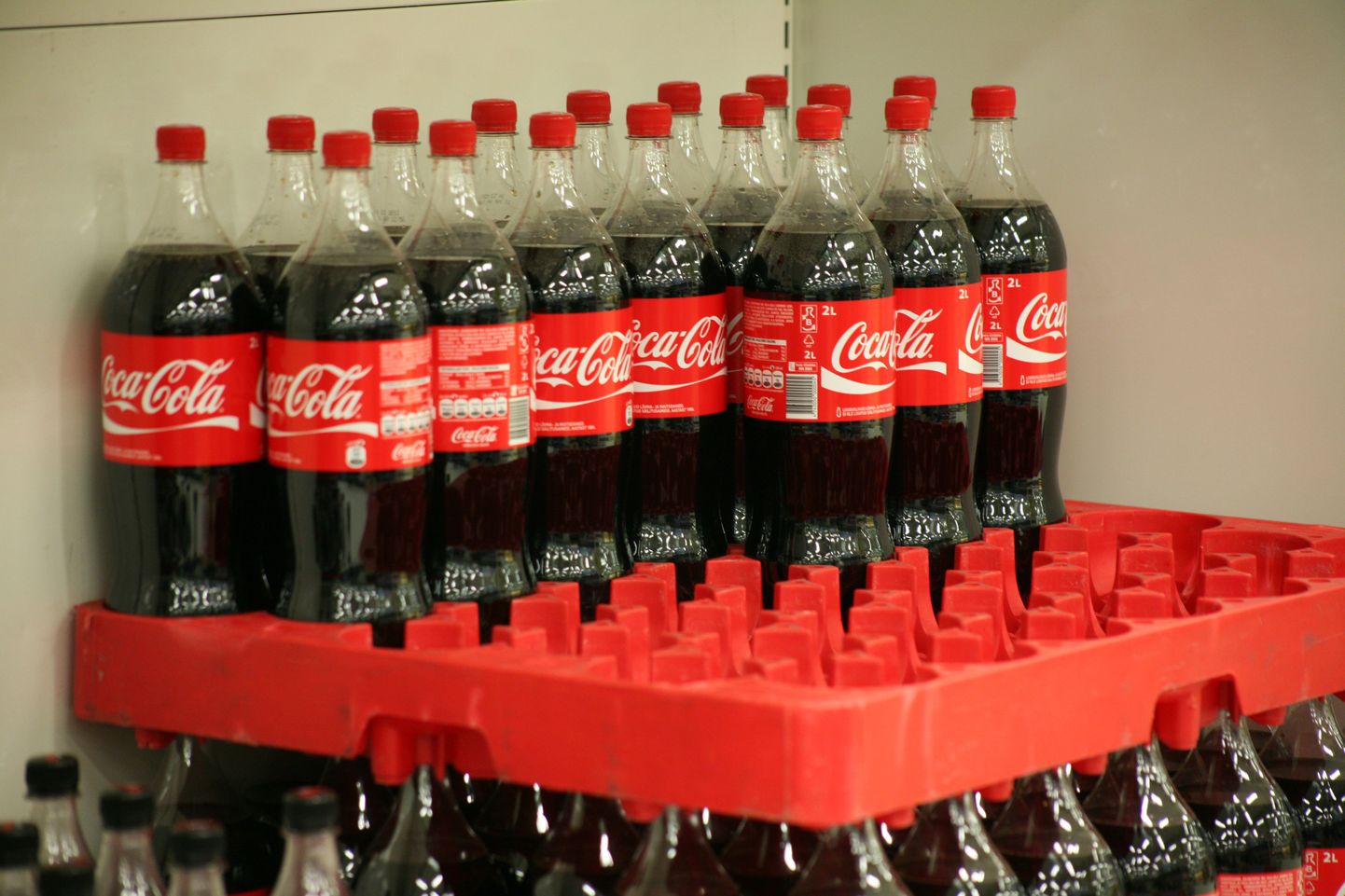 Бутылки Coca-Cola.