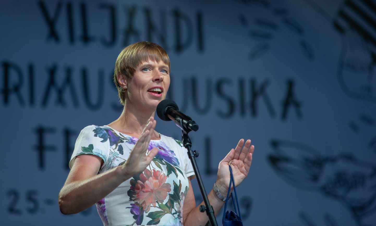 Vabariigi president Kersti Kaljulaid
