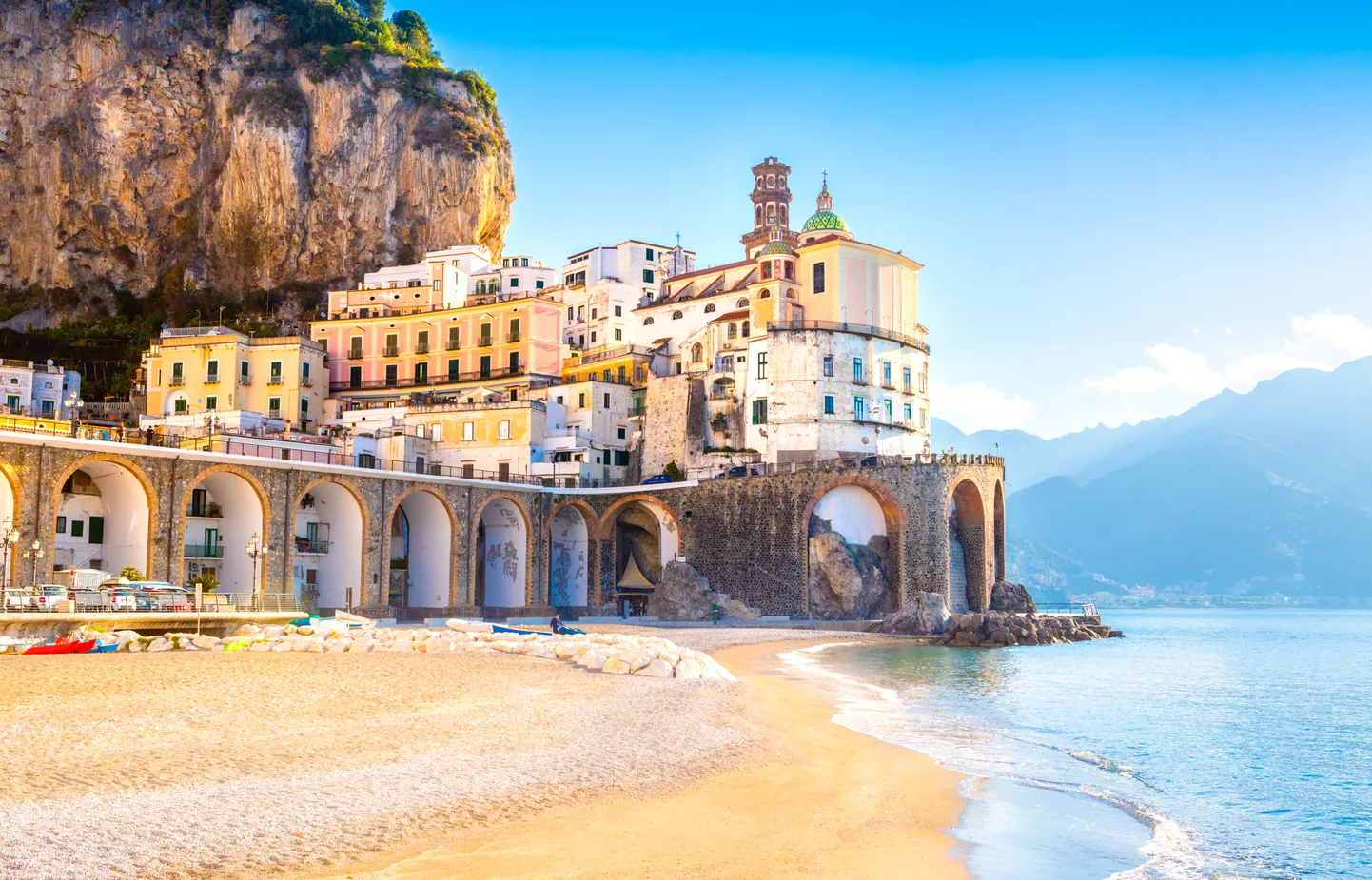 Rand ja hotell Itaalia Amalfi rannikul