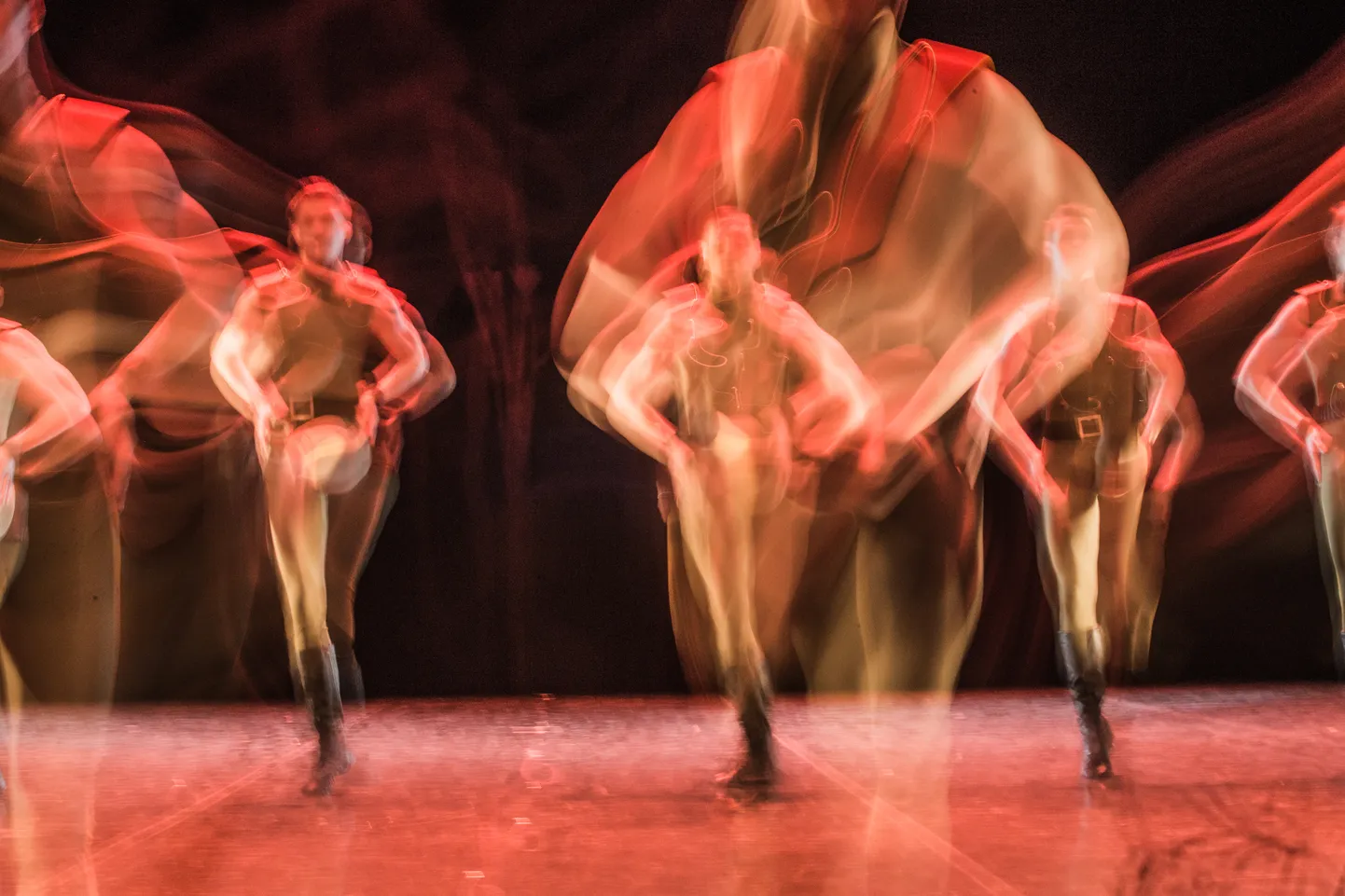 Hetk balleti «Armastuse tango» proovist.