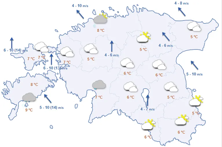 Ilm teisipäeval