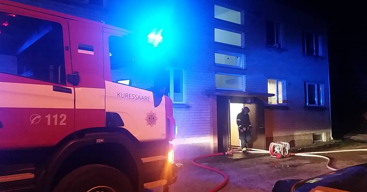Läätsal hukkus korteri põlengus inimene