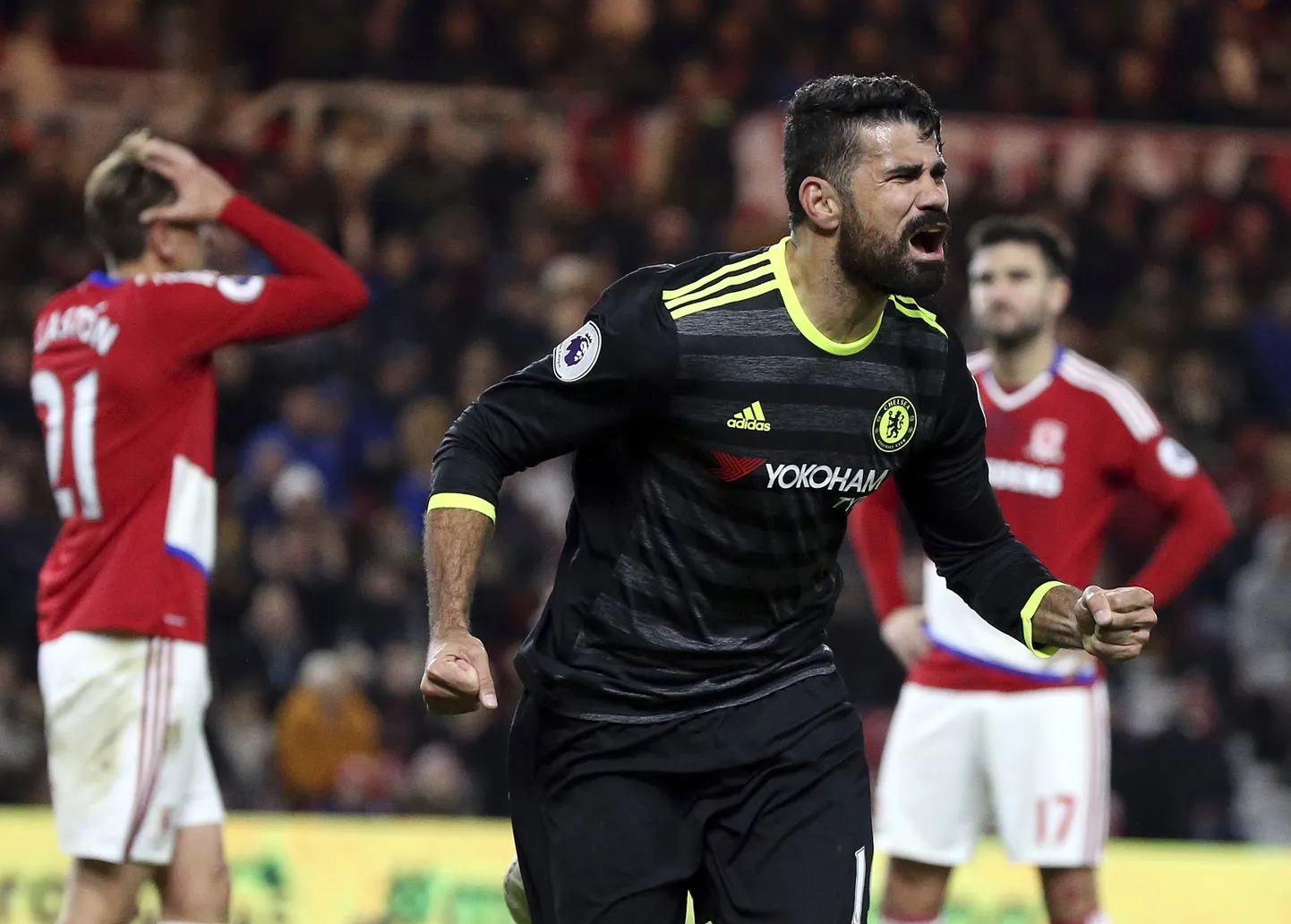 Diego Costa tõi Chelseale järjekordse võidu.
