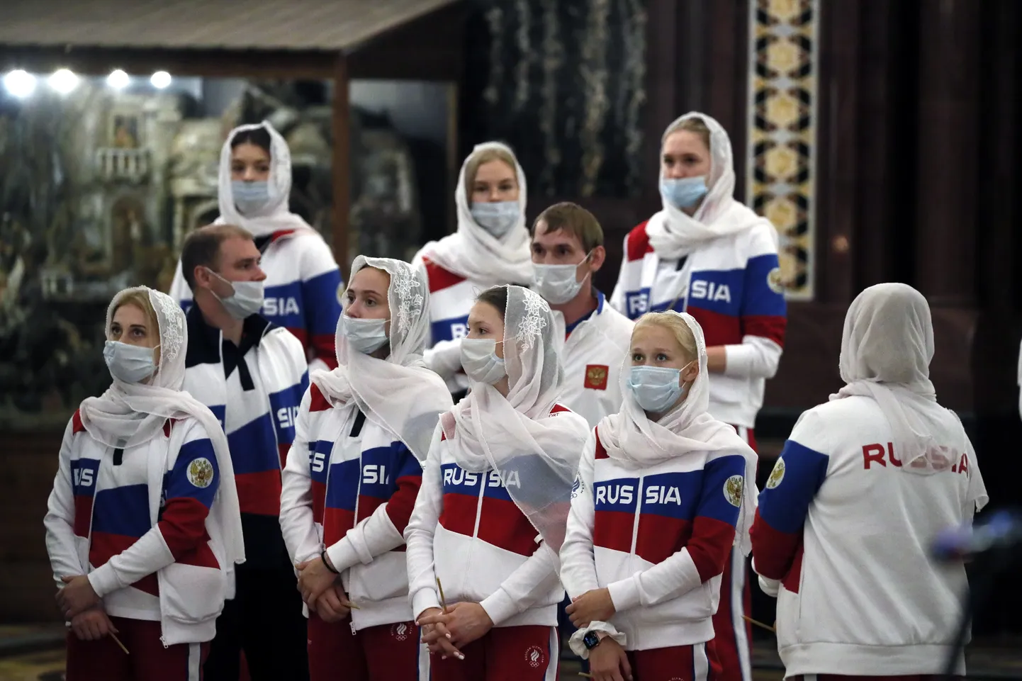 Krievijas olimpiskās sportistes
