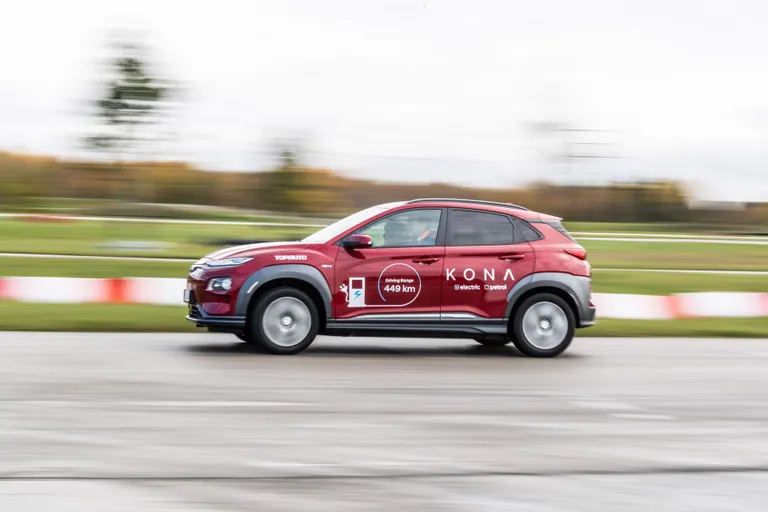 Hyundai Kona Electric.