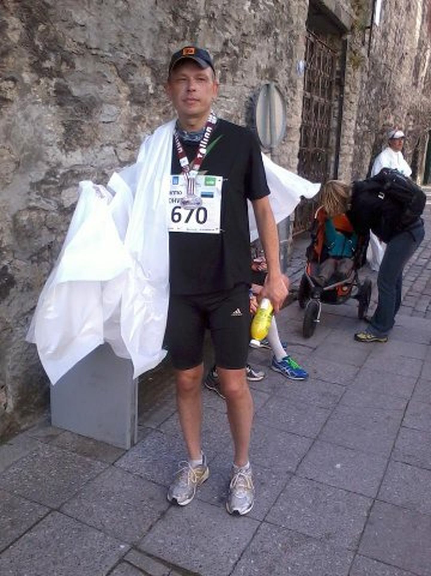 Jõhvilane Tarmo Tohver  oli üks 1659 jooksjast, kes sai pühapäeval Tallinnas hakkama maratoni läbimisega.