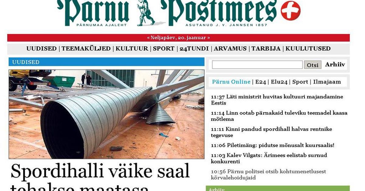 Pärnu Postimees+ sisaldab nüüdsest lehekuulutusi