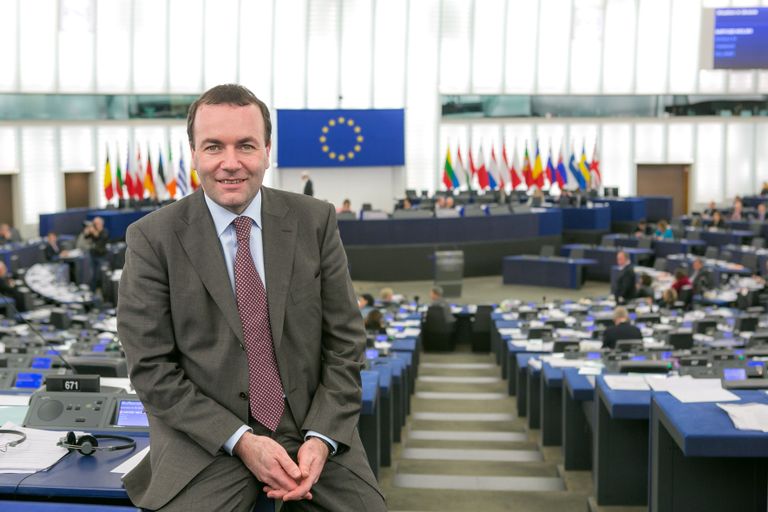 Euroopa Parlamendi Rahvapartei rühma president Manfred Weber. Foto: EPP