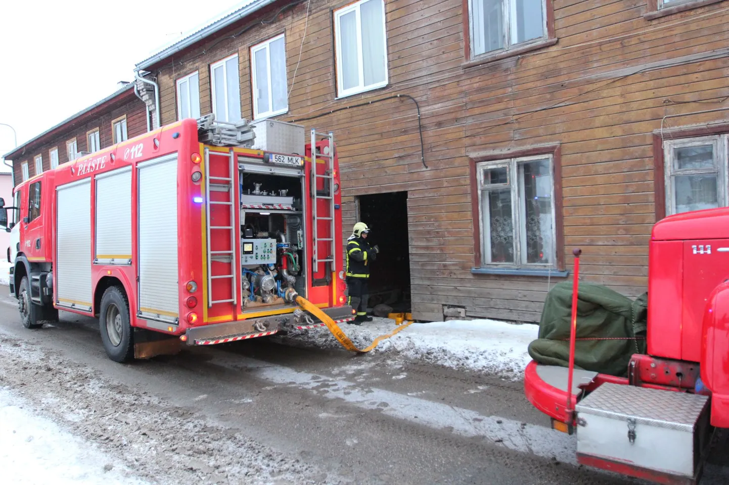 Päästjad väljakutsel. Foto on illustreeriv.