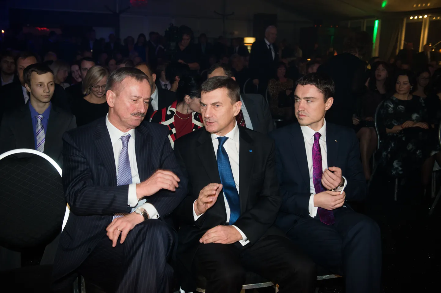 Pildil Siim Kallas, Andrus Ansip, Taavi Rõivas