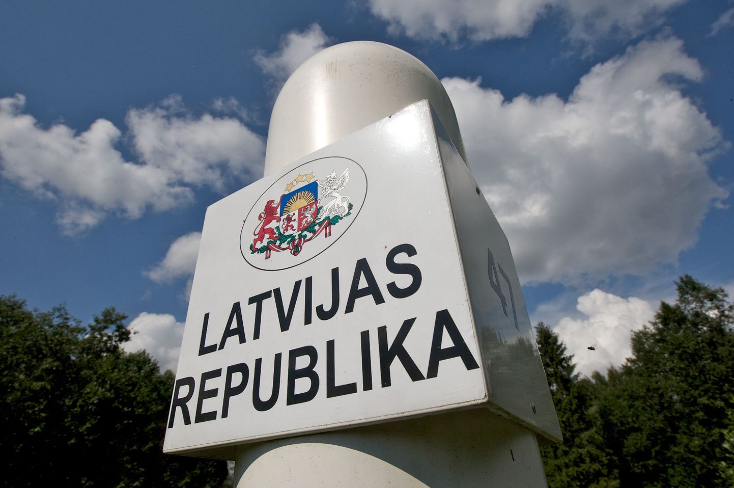 Läti Vabariigi piir.