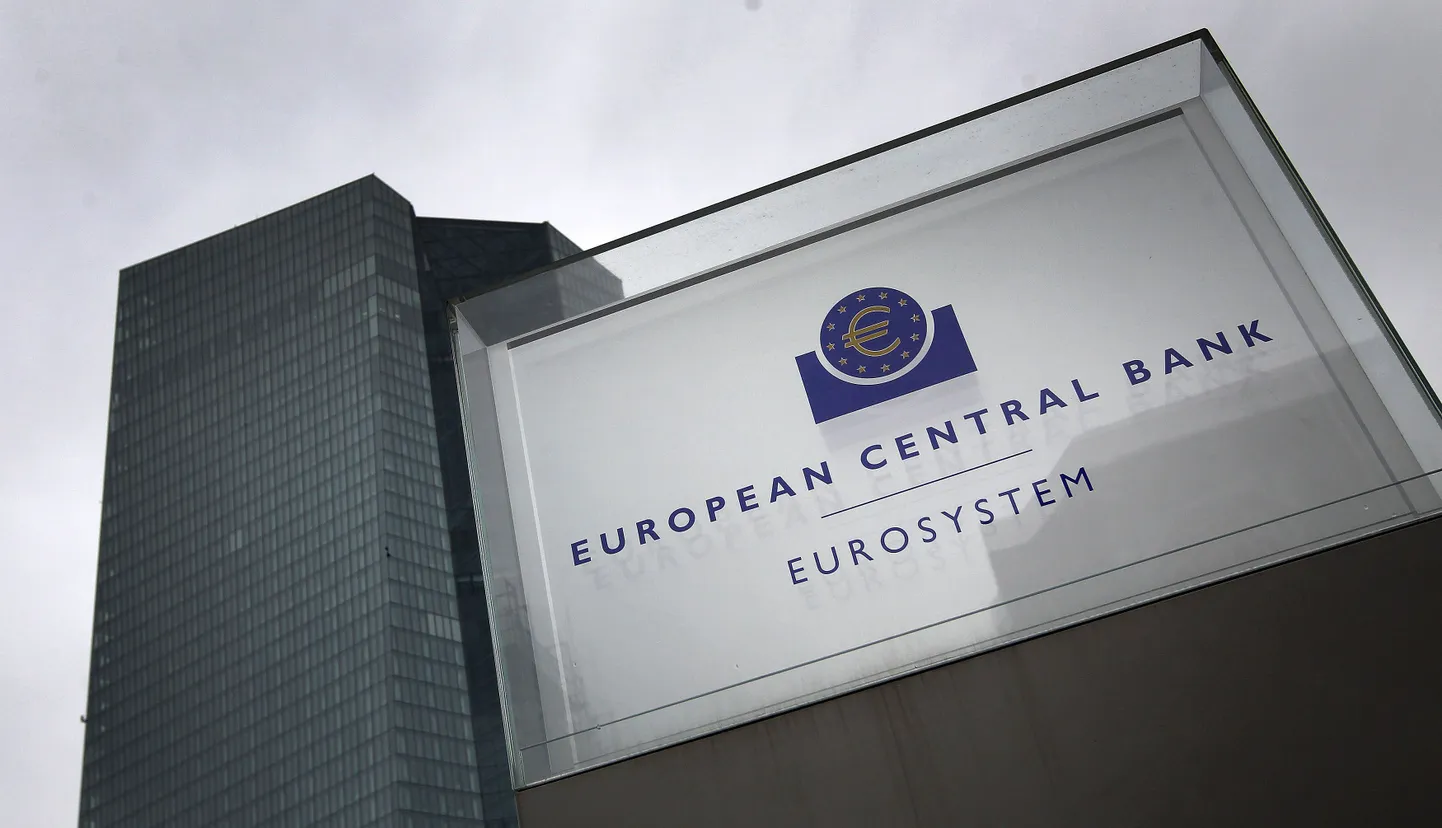 Euroopa keskpank Frankfurtis Maini ääres
