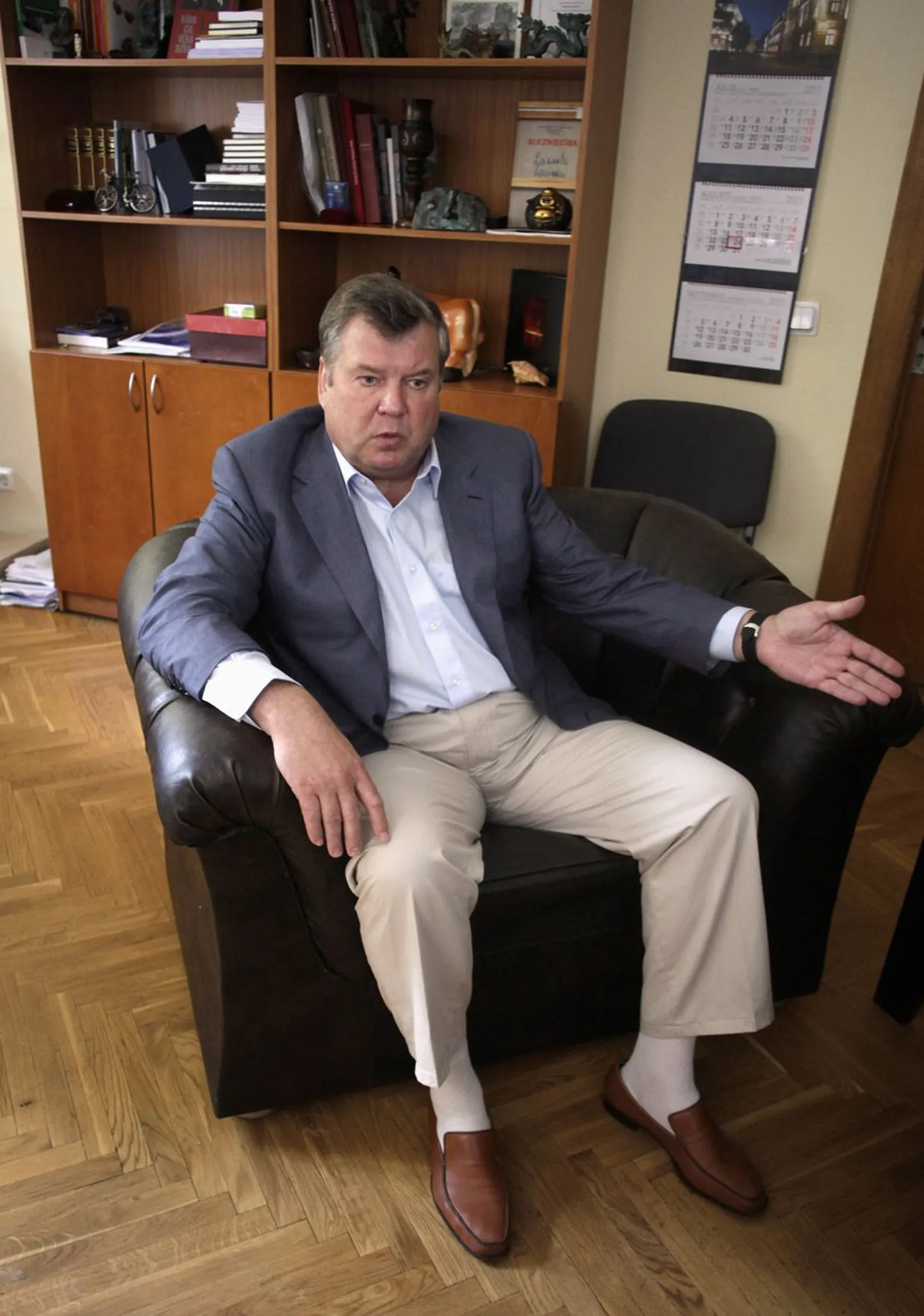 Koosmeele Keskuse liider Jānis Urbanovičs