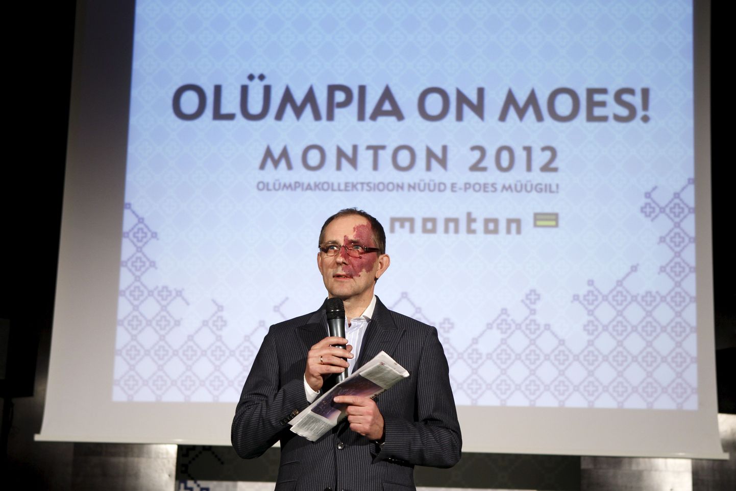 Monton esitles Londoni Eesti olümpiakoondise rõivakollektsiooni.