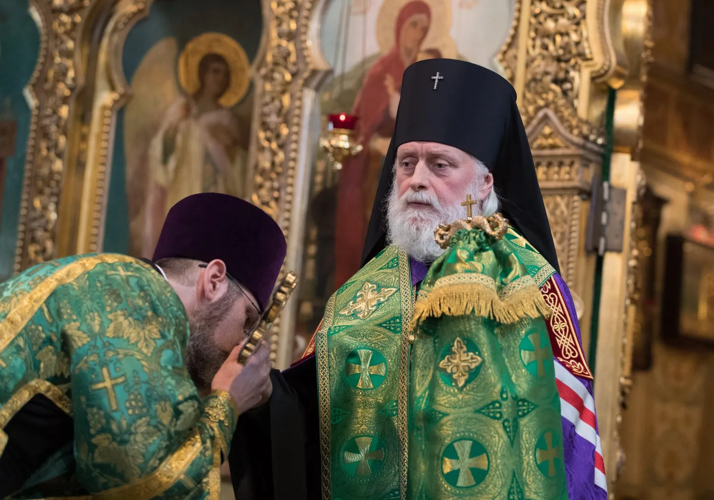 Eestist välja saadetud Moskva Patriarhaadi Eesti Õigeusu Kiriku (MPEÕK) (praeguse nimega Eesti Kristliku Õigeusu Kiriku (EKÕK)) metropoliit Eugeni.