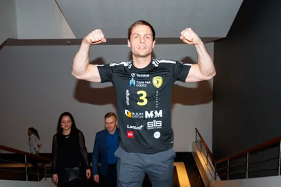 Risto Lepp 30. detsembril toimunud Spordiaasta tähtede galal.