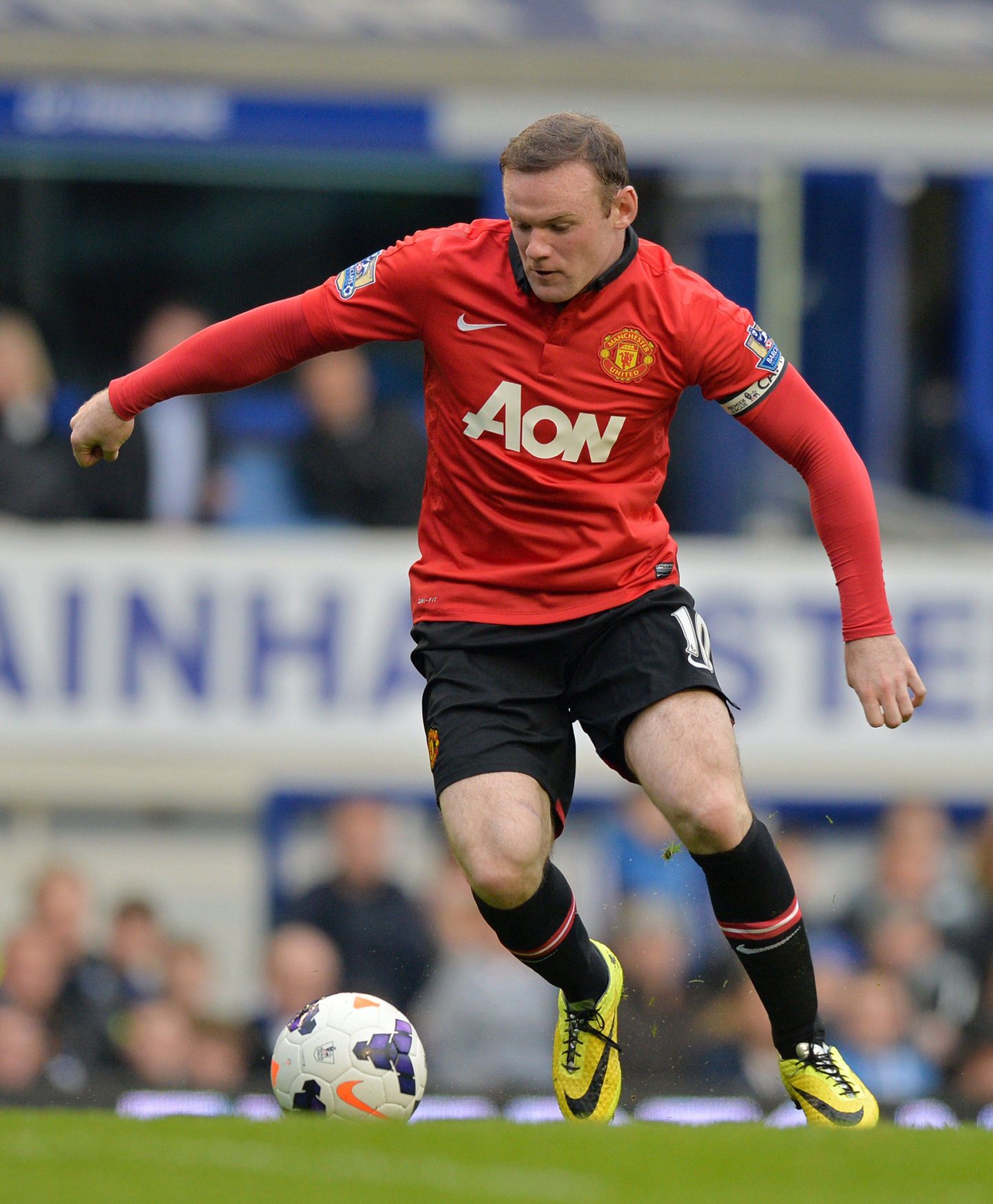 Manchester Unitedi ründaja Wayne Rooney.