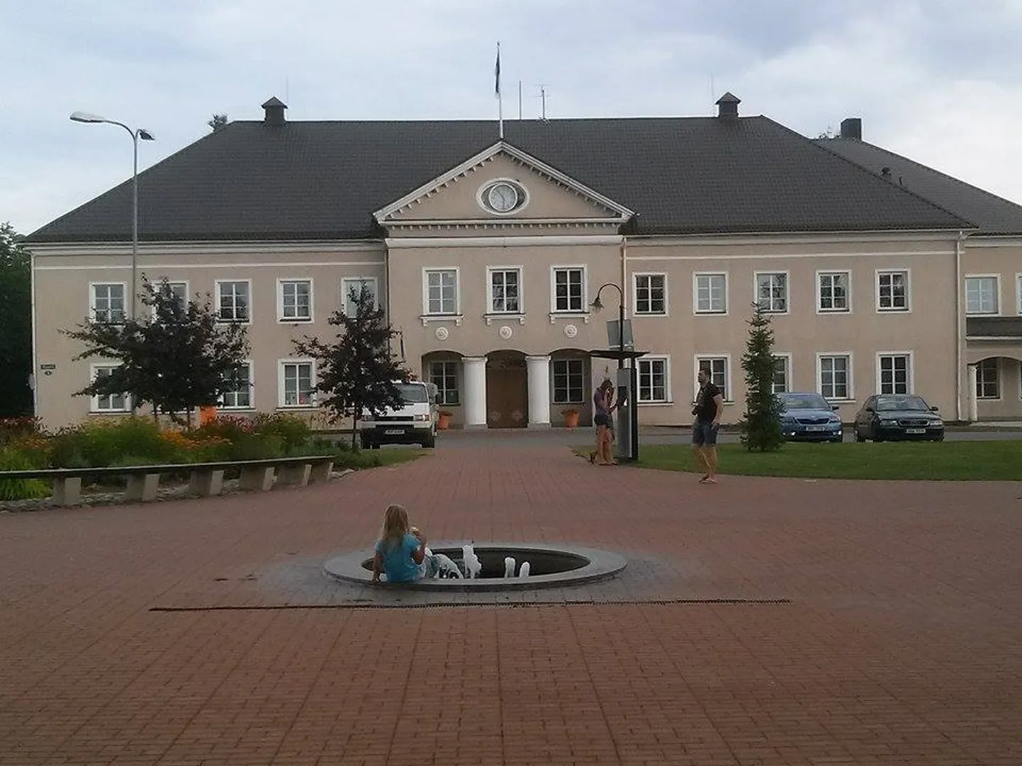 Räpina vallakeskus.