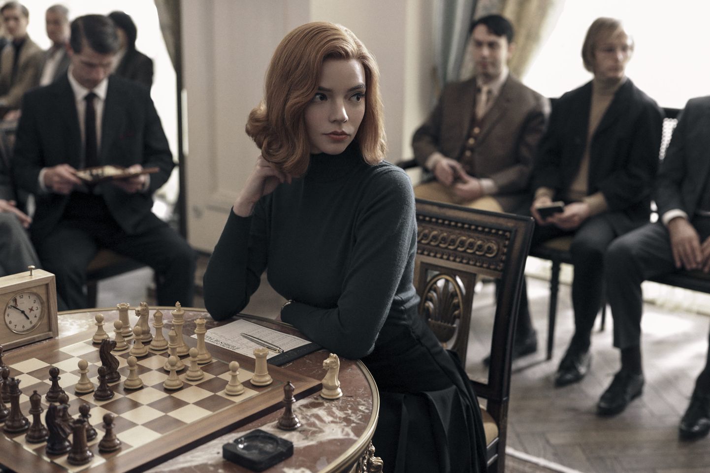 Netflixi teleseriaal "The Queen s Gambit", peaosas Anya Taylor-Joy.
