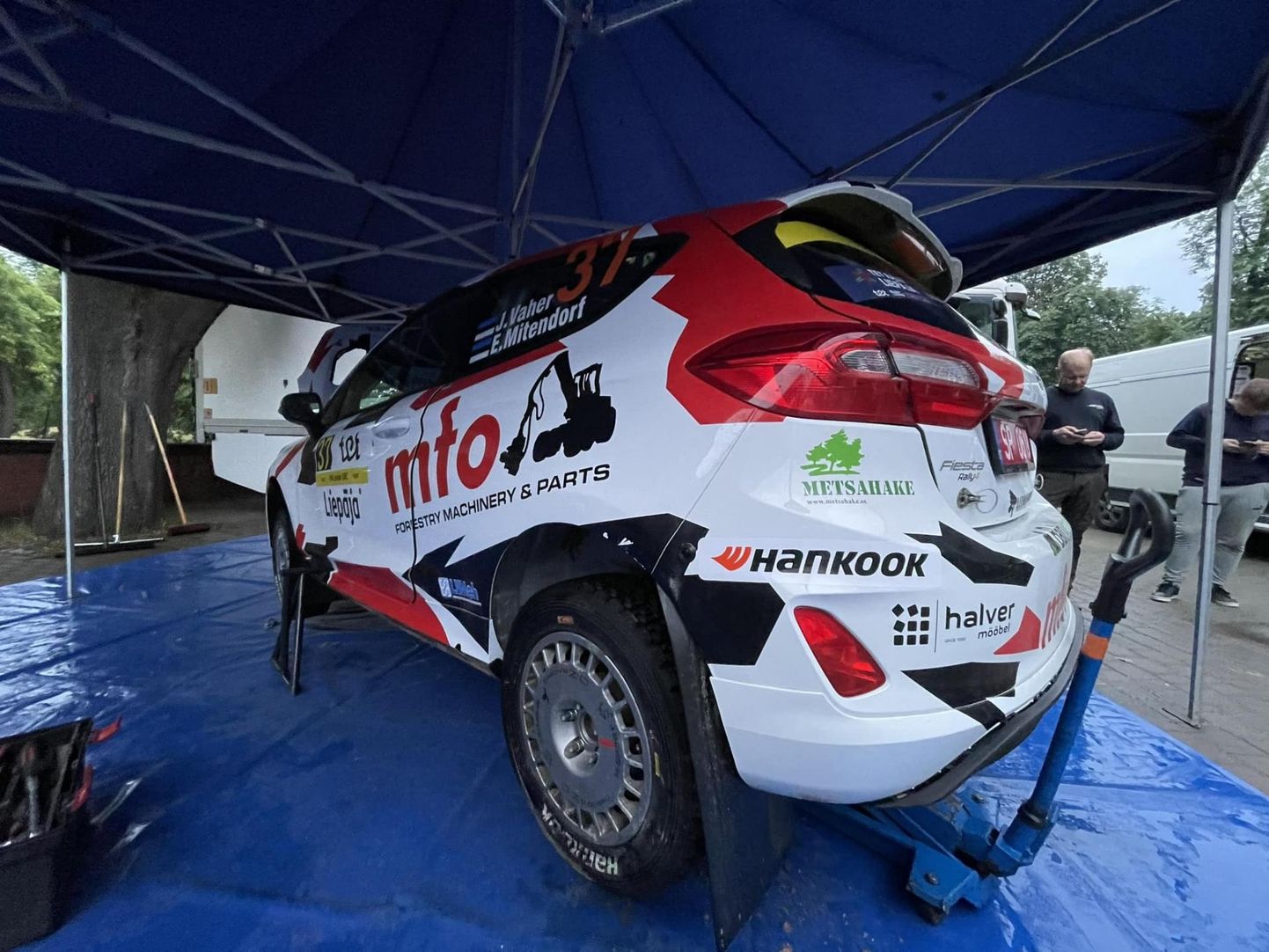 Jaspar Vaher ja Evelin Mitendorf teevad Rally Estonial oma karjääri esimese stardi maailmameistrivõistlustel.