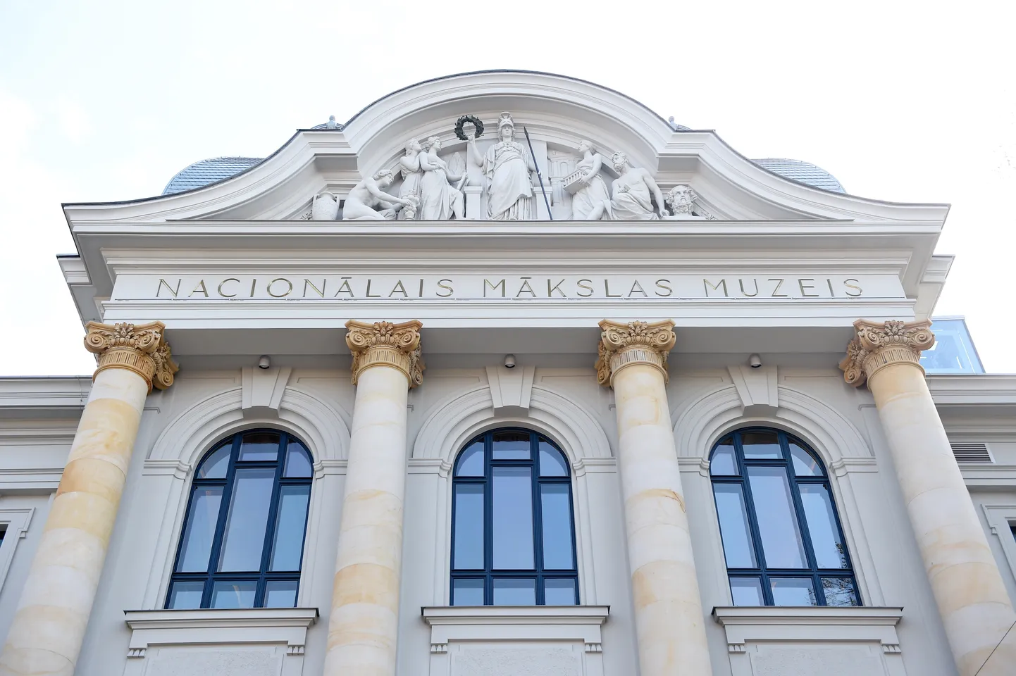 Latvijas Nacionālā mākslas muzeja ēka.