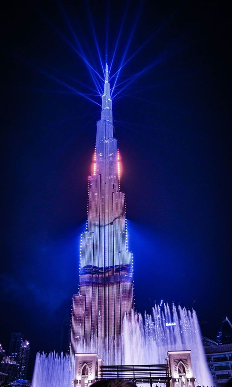 «Eestlased Dubais: maailma kõrgeim hoone Burj Khalīfah Dubais (828 meetrit)