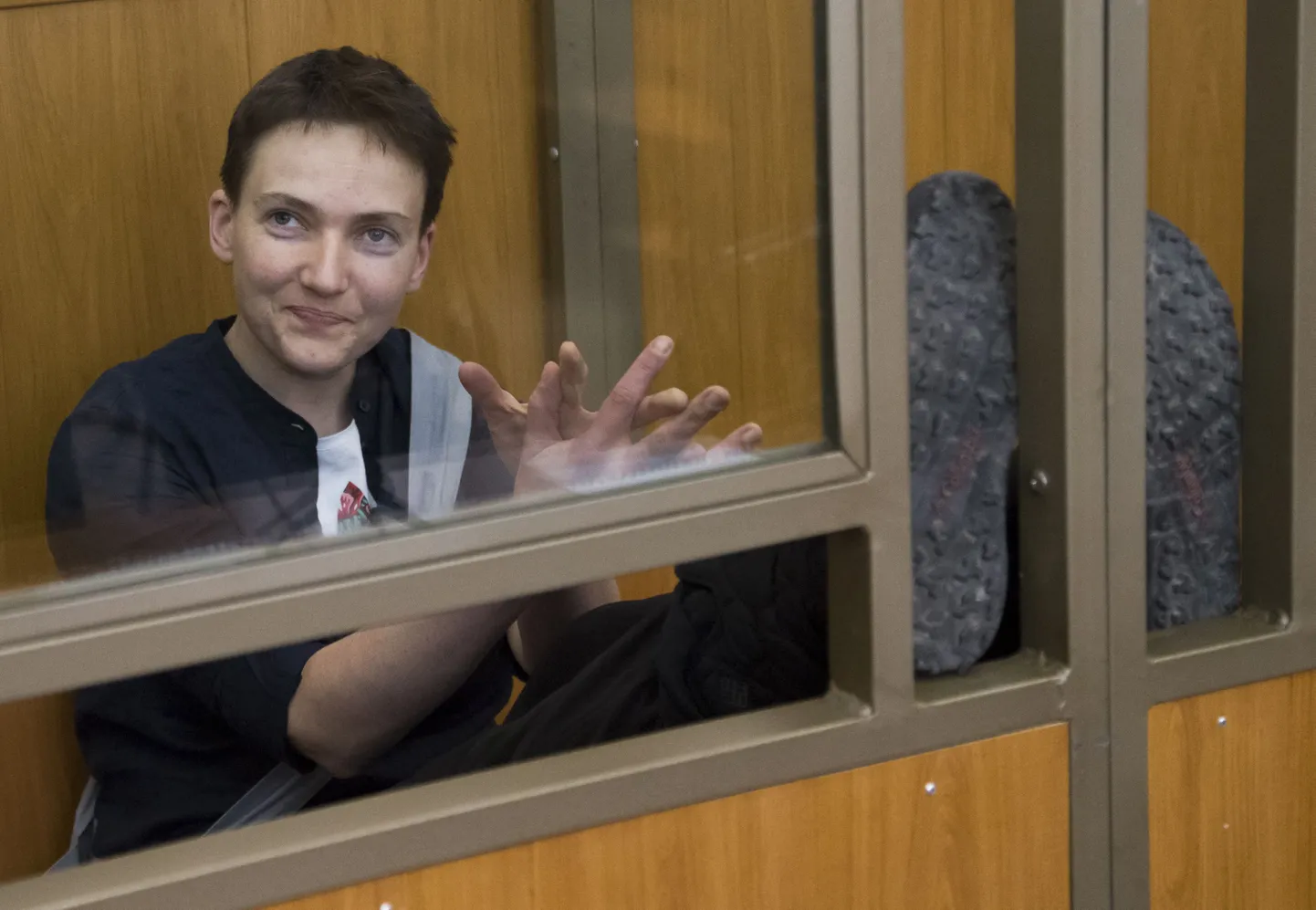 Nadja Savtšenko möödunud kuul Venemaal Doni-äärses Rostovis Donetski kohtus.