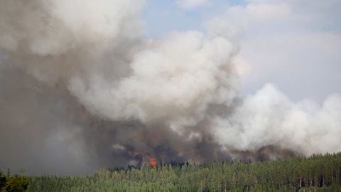 Авиация шести стран Европы помогает Швеции в борьбе с масштабными пожарами