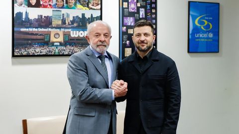 Zelenskõi arutas Lulaga teed rahuni ja survet Venemaale