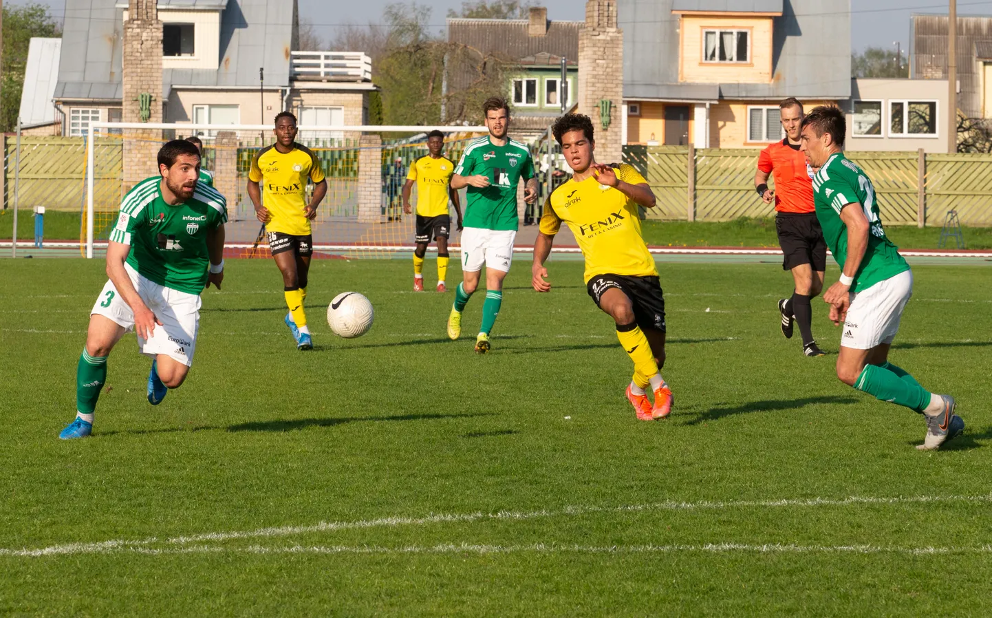 FCI Levadia teenis karikavõistluste poolfinaalis Viljandi Tuleviku üle 2:0 võidu.