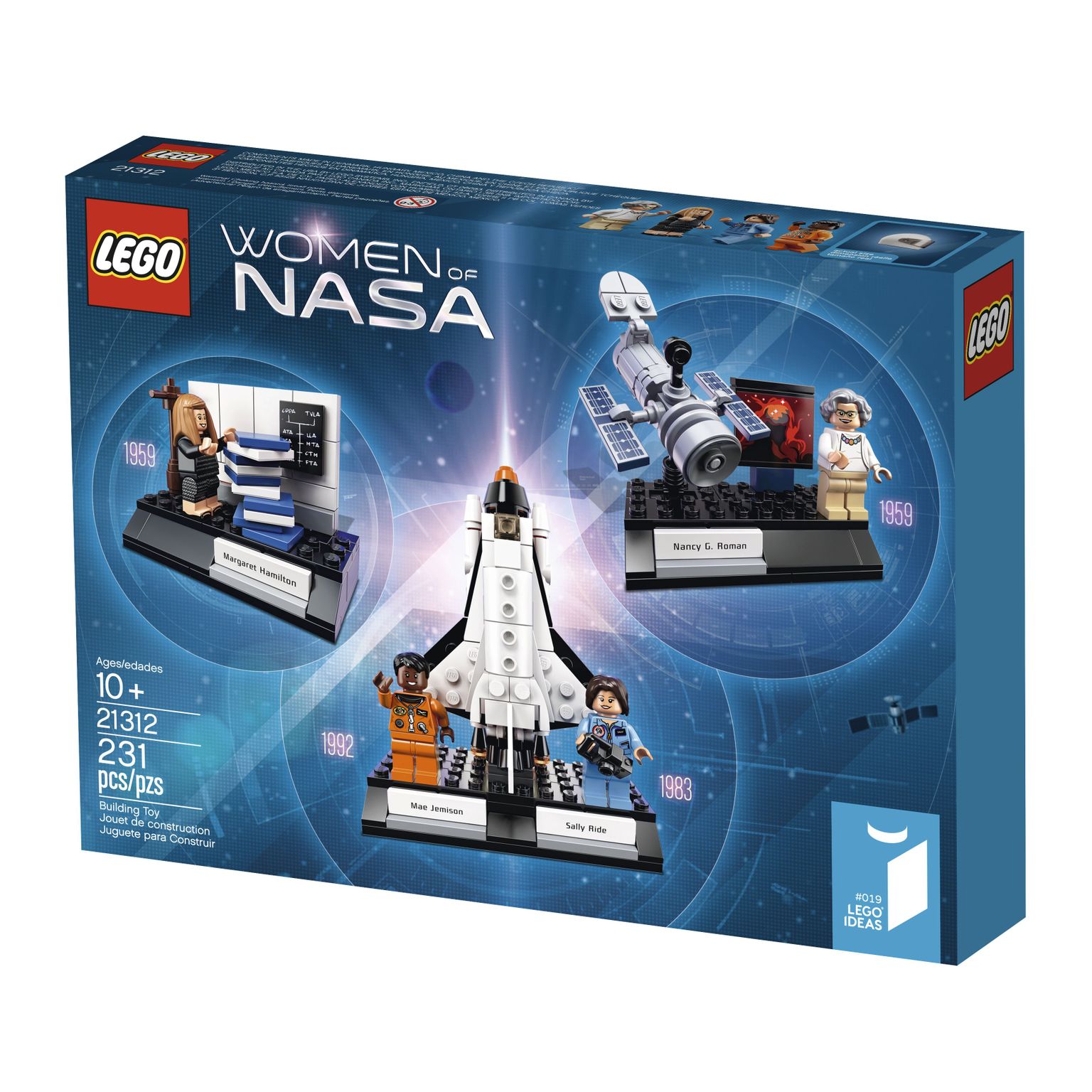 Lego "NASA naised".