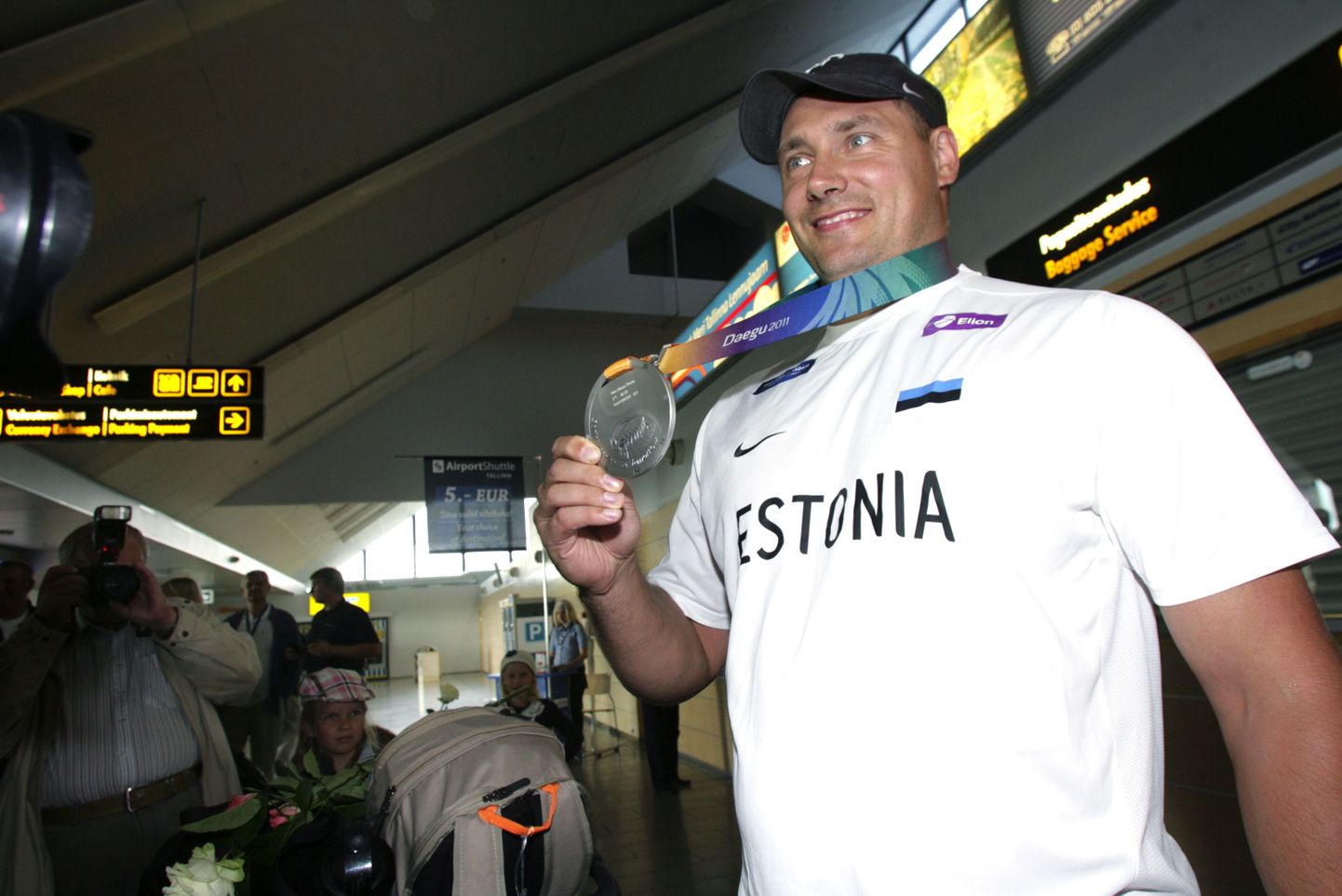 Gerd Kanter saabus maailmameistrivõistlustelt hõbemedaliga.