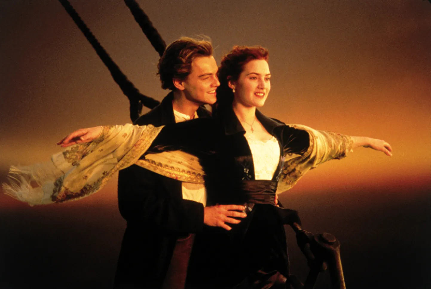 Kate Winslet ja Leonardo DiCaprio filmis «Titanic»