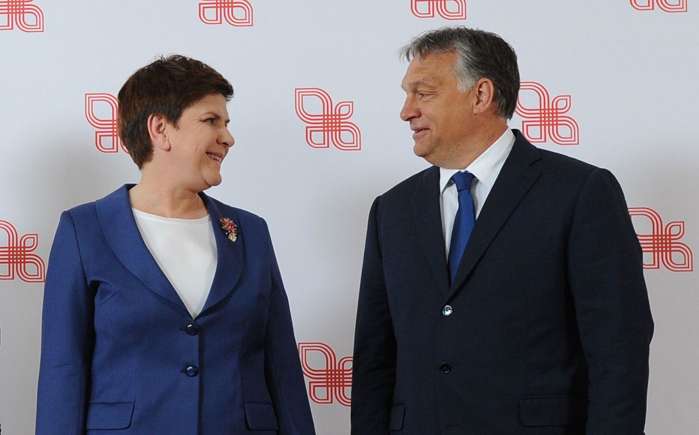 Poola peaminister Beata Szydlo ja tema Ungari kolleeg Victor Orban