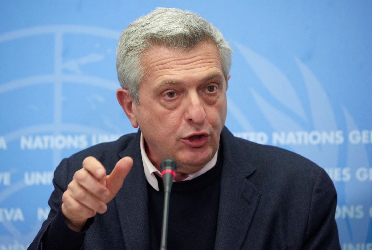 ANO Augstais komisārs bēgļu jautājumos Filipo Grandi.