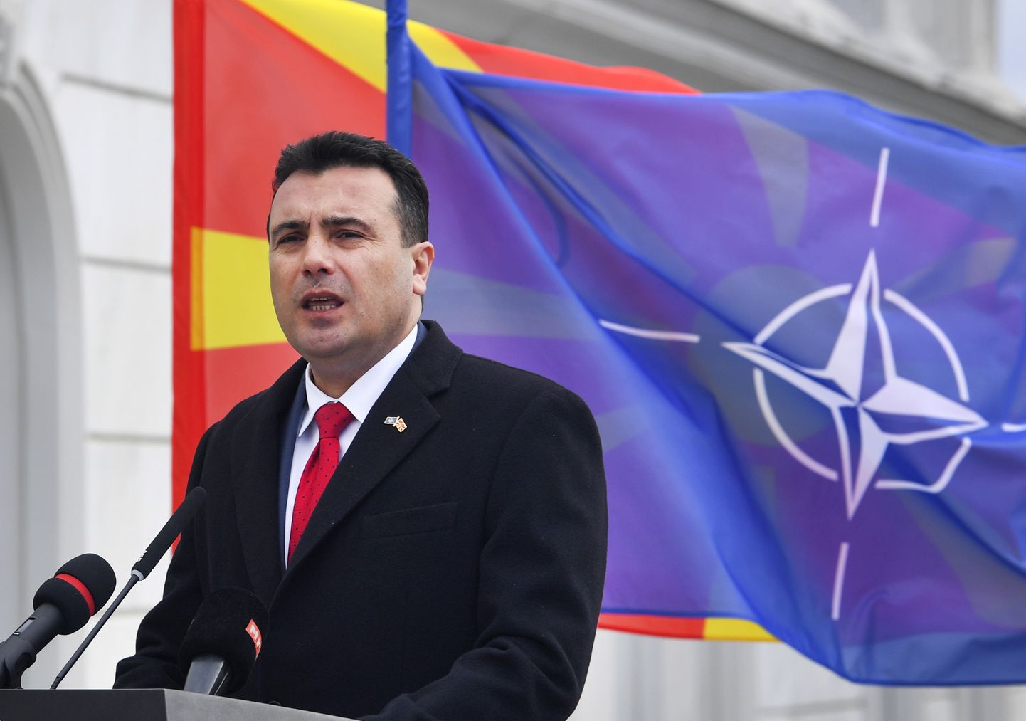 Ziemeļmaķedonijas premjerministrs Zorans Zajevs