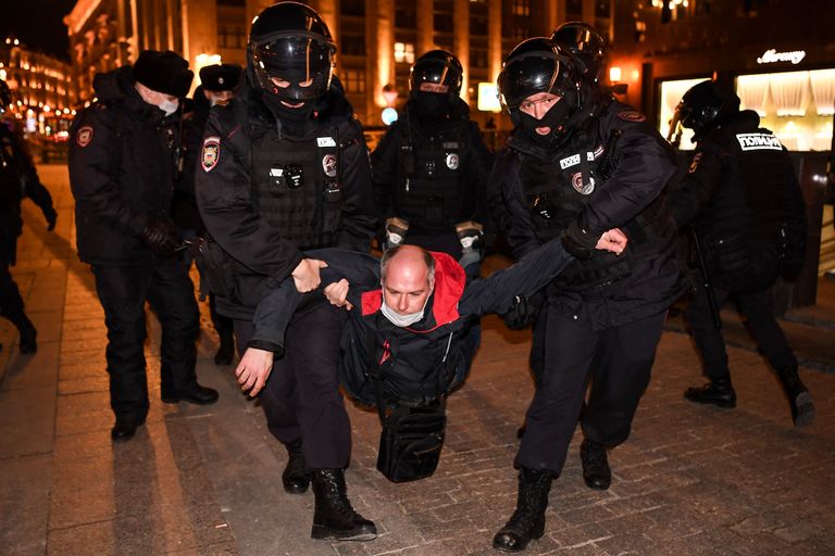 Osalejaid arreteeriti ka 3. märtsil toimunud meeleavaldustel.