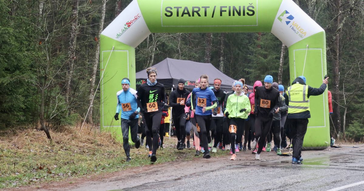 Galerii: Mardijooks tõi vihmasajus starti mitukümmend jooksusõpra