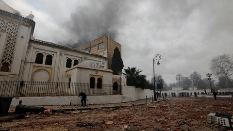 Alžeeria vanim muuseum langes protestide käigus rüüstamise ohvriks