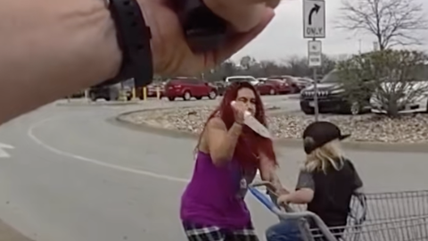 FOTOD ⟩ Verine hommik Walmartis: politsei tappis last pussitanud naise