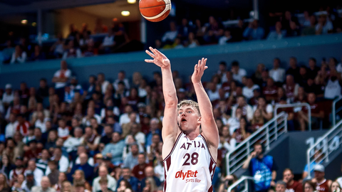 Šteinbergs: Jāuzspiež savs basketbols jau no pirmās minūtes