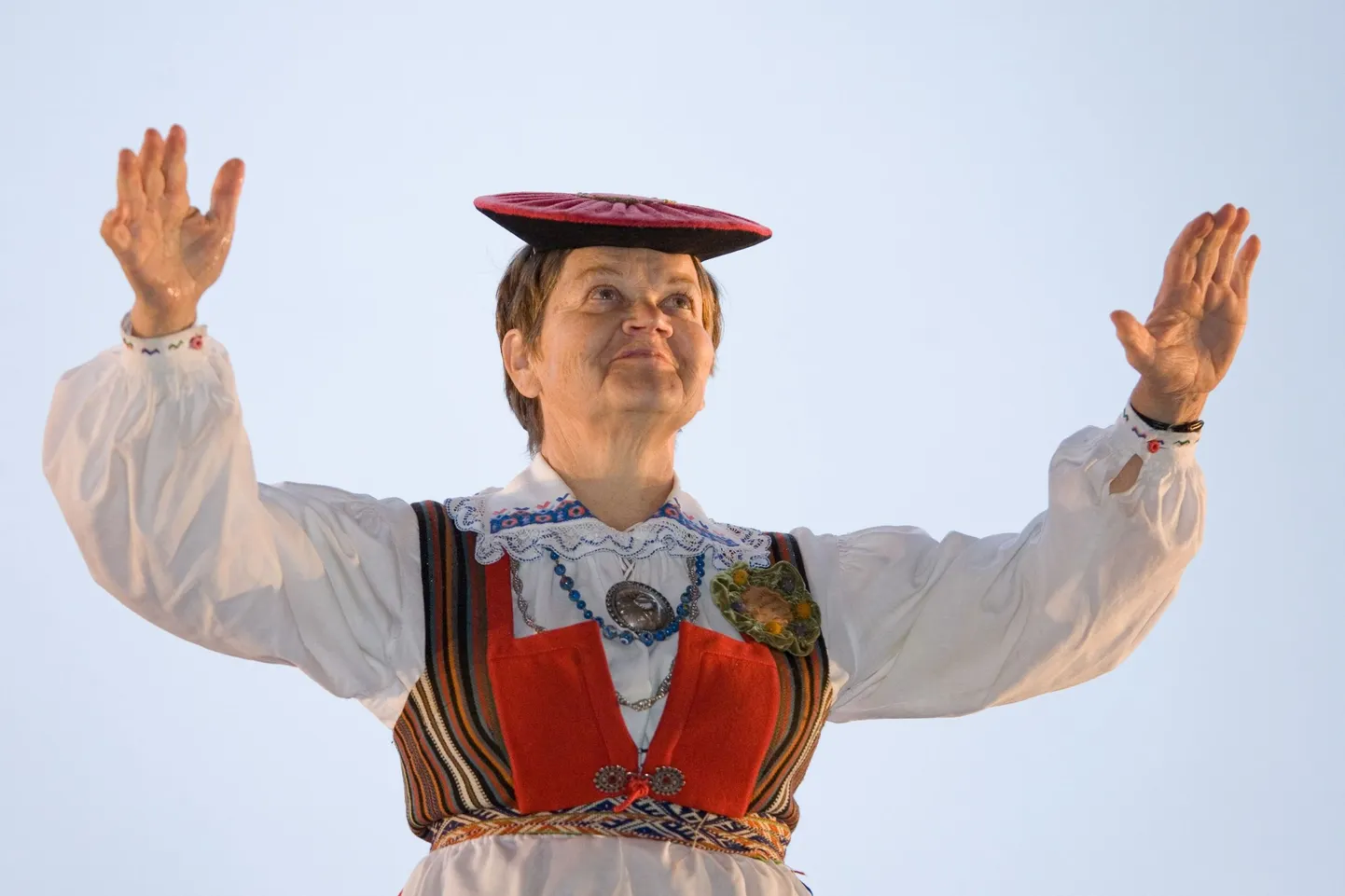 Koorijuh ja muusikapedagoog Vaike Uibopuu.