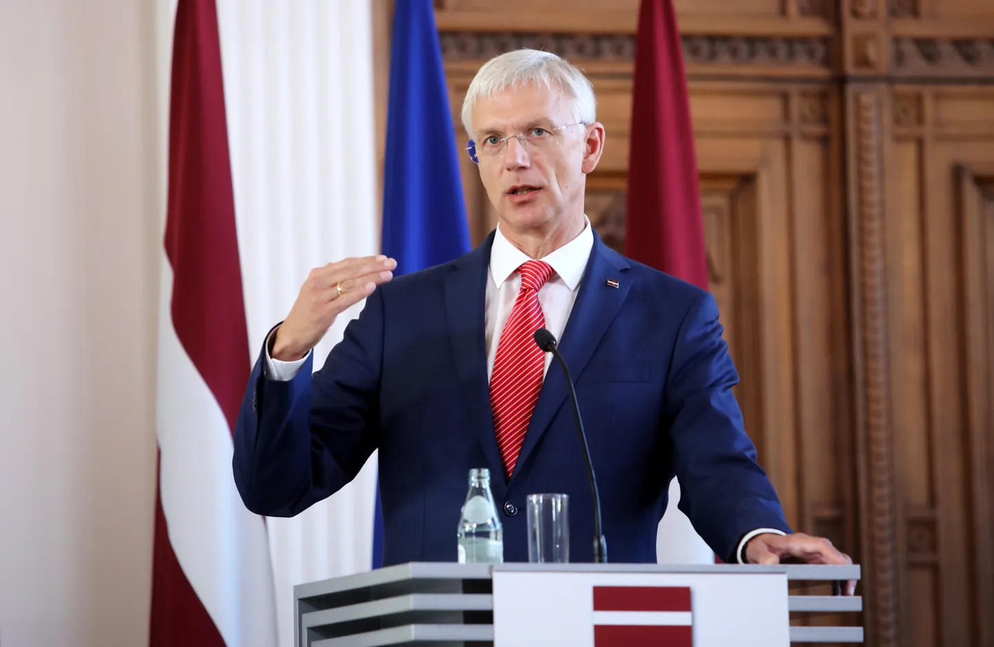 Ministru prezidents Krišjānis Kariņš.