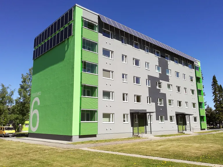 Üks Rakvere silmapaistvamaid kortermaju aadressi Tuleviku tn 6.