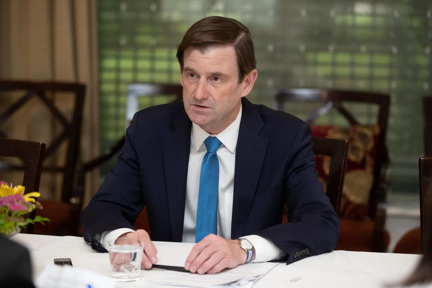 USA abivälisminister David Hale Tallinnas.
