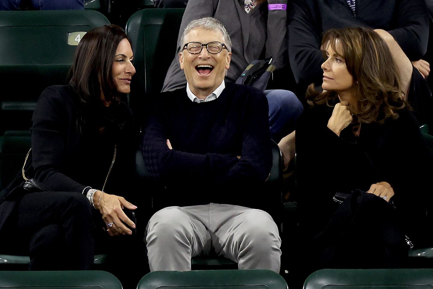 Bill Gates 8. märtsil 2022 tennisematšil.