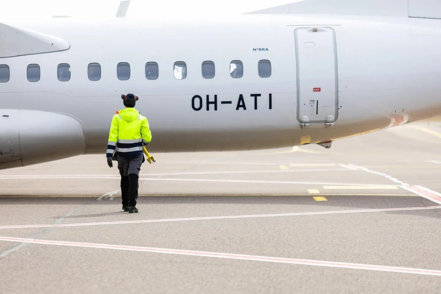 Finnairi ühe liinilennu teenindamiseks on Ülenurmes asuvas Tartu lennujaamas vaja vähemalt nelja töötajat.