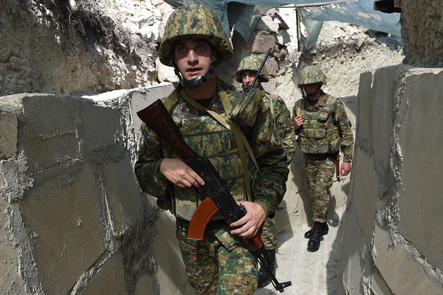 Armēnijas karavīrs.