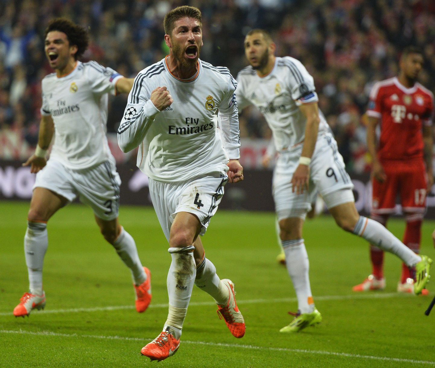 Kui Real ja Bayern viimati Meistrite liigas kohtusid, siis jäi kindlalt peale Madridi klubi. 2014. aasta poolfinaalis tõusis kahe mängu kokkuvõttes Reali sangariks tiimi praegune kapten Sergio Ramos.